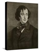 Portrait of Benjamin Disraeli, Illustration from 'Hutchinson's Story of the British Nation', C.1923-Sir Francis Grant-Stretched Canvas