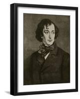 Portrait of Benjamin Disraeli, Illustration from 'Hutchinson's Story of the British Nation', C.1923-Sir Francis Grant-Framed Giclee Print