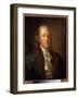 Portrait of Benjamin Franklin (1706-1790), American Physicist, Philosopher, and Politician Painting-George Peter Alexander Healy-Framed Giclee Print