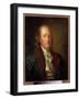 Portrait of Benjamin Franklin (1706-1790), American Physicist, Philosopher, and Politician Painting-George Peter Alexander Healy-Framed Giclee Print