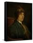 Portrait of Benjamin Franklin (1706-1790)-John Baptiste Lienard-Framed Stretched Canvas