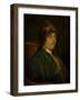 Portrait of Benjamin Franklin (1706-1790)-John Baptiste Lienard-Framed Giclee Print