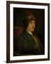 Portrait of Benjamin Franklin (1706-1790)-John Baptiste Lienard-Framed Giclee Print