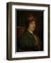 Portrait of Benjamin Franklin (1706-1790)-John Baptiste Lienard-Framed Giclee Print