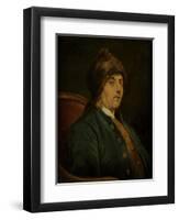 Portrait of Benjamin Franklin (1706-1790)-John Baptiste Lienard-Framed Giclee Print