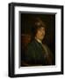 Portrait of Benjamin Franklin (1706-1790)-John Baptiste Lienard-Framed Giclee Print