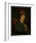 Portrait of Benjamin Franklin (1706-1790)-John Baptiste Lienard-Framed Giclee Print