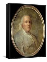 Portrait of Benjamin Franklin - by Joseph Siffred Duplessis-null-Framed Stretched Canvas