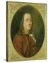 Portrait of Benjamin Franklin, C.1780-90-Alexander Roslin-Stretched Canvas