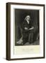 Portrait of Benjamin Franklin Sitting in Chair-null-Framed Giclee Print