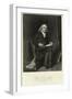 Portrait of Benjamin Franklin Sitting in Chair-null-Framed Giclee Print