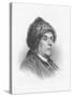 Portrait of Benjamin Franklin Wearing a Fur Hat-null-Stretched Canvas