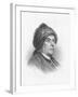 Portrait of Benjamin Franklin Wearing a Fur Hat-null-Framed Giclee Print