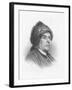 Portrait of Benjamin Franklin Wearing a Fur Hat-null-Framed Giclee Print