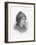 Portrait of Benjamin Franklin Wearing a Fur Hat-null-Framed Giclee Print