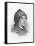 Portrait of Benjamin Franklin Wearing a Fur Hat-null-Framed Stretched Canvas