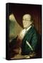 Portrait of Benjamin Franklin-null-Framed Stretched Canvas