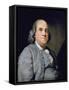 Portrait of Benjamin Franklin-Joseph Siffred Duplessis-Framed Stretched Canvas