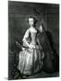 Portrait of Benjamin Hallett (Mezzotint)-James McArdell-Mounted Giclee Print