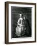 Portrait of Benjamin Hallett (Mezzotint)-James McArdell-Framed Giclee Print