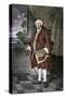 Portrait of Benning Wentworth (1696-1770), Last Royal Governor of New Hampshire (British Colony). C-null-Stretched Canvas