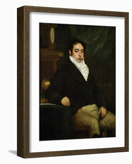 Portrait of Bernardino Rivadavia, First President of Republic of Argentina-null-Framed Giclee Print
