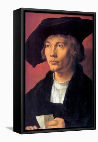 Portrait of Bernhard Von Reese-Albrecht Dürer-Framed Stretched Canvas