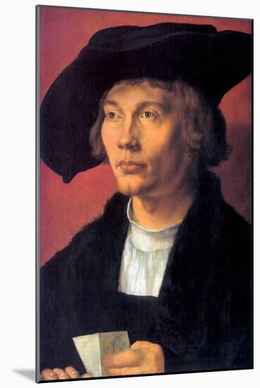 Portrait of Bernhard Von Reese-Albrecht Dürer-Mounted Art Print