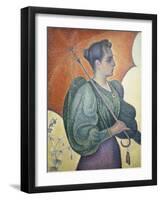 Portrait of Bertha Signac-Paul Signac-Framed Giclee Print