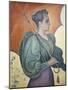 Portrait of Bertha Signac-Paul Signac-Mounted Giclee Print