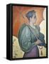 Portrait of Bertha Signac-Paul Signac-Framed Stretched Canvas