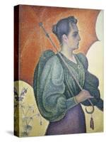Portrait of Bertha Signac-Paul Signac-Stretched Canvas