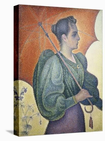 Portrait of Bertha Signac-Paul Signac-Stretched Canvas