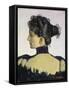 Portrait of Berthe Jacques, Artist's Wife, 1894-Ferdinand Hodler-Framed Stretched Canvas