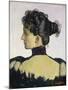 Portrait of Berthe Jacques, Artist's Wife, 1894-Ferdinand Hodler-Mounted Giclee Print