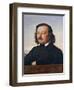 Portrait of Berthold Auerbach, 1846-Rudolf Julius Benno Huebner-Framed Giclee Print