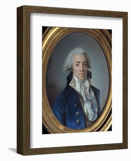 Portrait of Bertrand Barere De Vieuzac-null-Framed Giclee Print