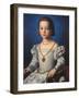 Portrait of Bia De Medici-Agnolo Bronzino-Framed Giclee Print