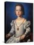 Portrait of Bia de Medici-Bronzino Angelo-Stretched Canvas