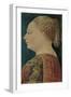 Portrait of Bianca Maria Sforza-null-Framed Giclee Print