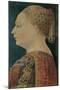 Portrait of Bianca Maria Sforza-null-Mounted Giclee Print