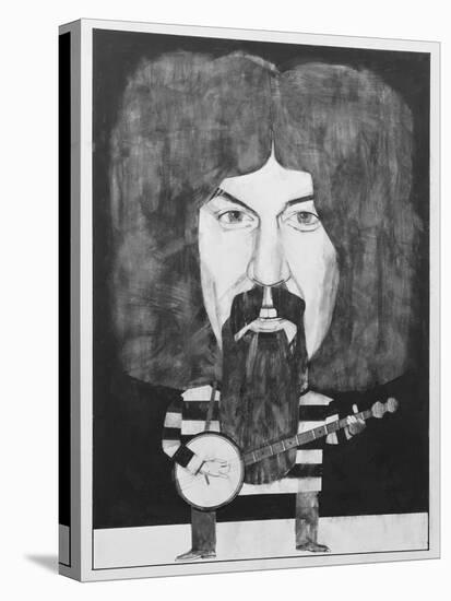 Portrait of Billy Connolly, Illustration for 'The Listener', 1970s-Barry Fantoni-Stretched Canvas