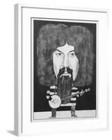 Portrait of Billy Connolly, Illustration for 'The Listener', 1970s-Barry Fantoni-Framed Giclee Print