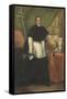 Portrait of Bishop Andrew Benedict Ganassoni-Alessandro Longhi-Framed Stretched Canvas