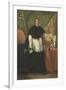 Portrait of Bishop Andrew Benedict Ganassoni-Alessandro Longhi-Framed Giclee Print