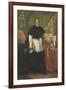 Portrait of Bishop Andrew Benedict Ganassoni-Alessandro Longhi-Framed Giclee Print