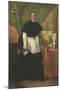 Portrait of Bishop Andrew Benedict Ganassoni-Alessandro Longhi-Mounted Giclee Print