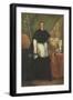 Portrait of Bishop Andrew Benedict Ganassoni-Alessandro Longhi-Framed Giclee Print