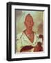 Portrait of Black Hawk, Indian Chief-George Catlin-Framed Giclee Print