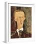 Portrait of Blaise Cendrars-Amedeo Modigliani-Framed Art Print